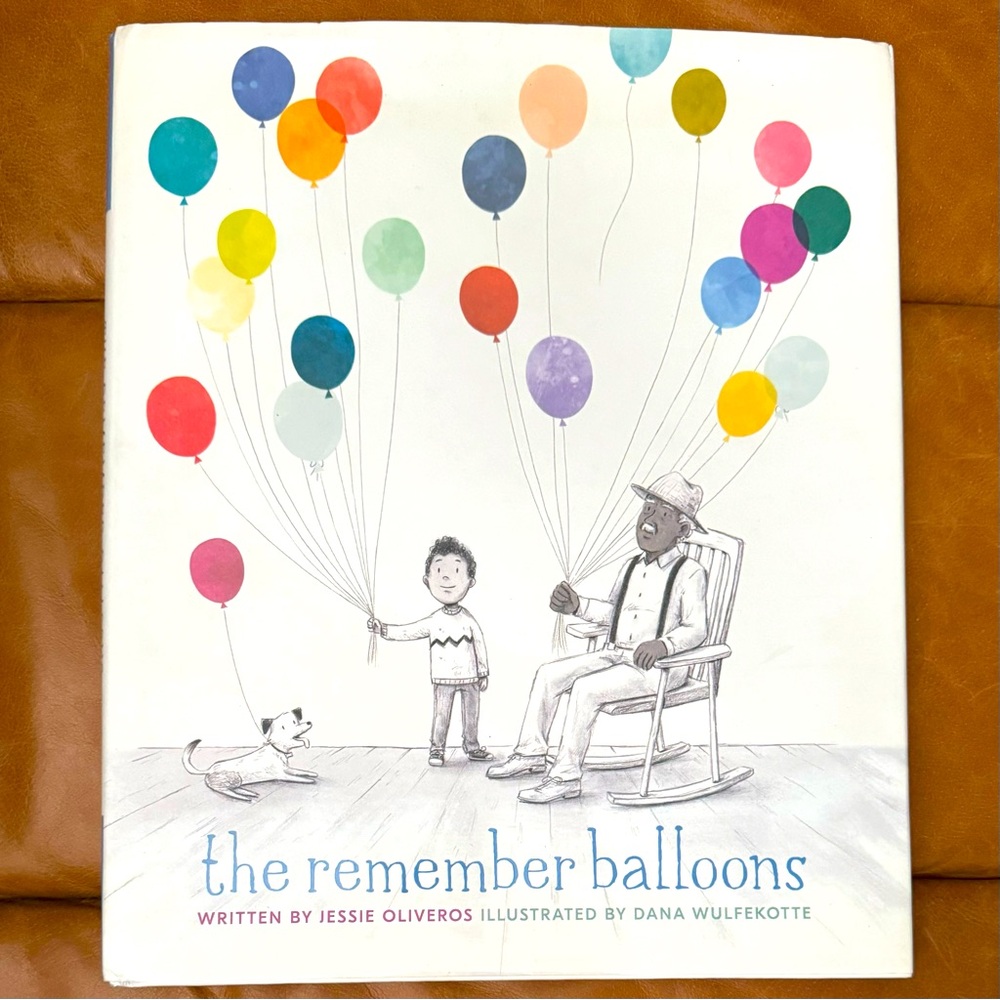 3/$20💕 REMEMBER BALLOONS kids & grief grandparents Alzheimer’s dementia book